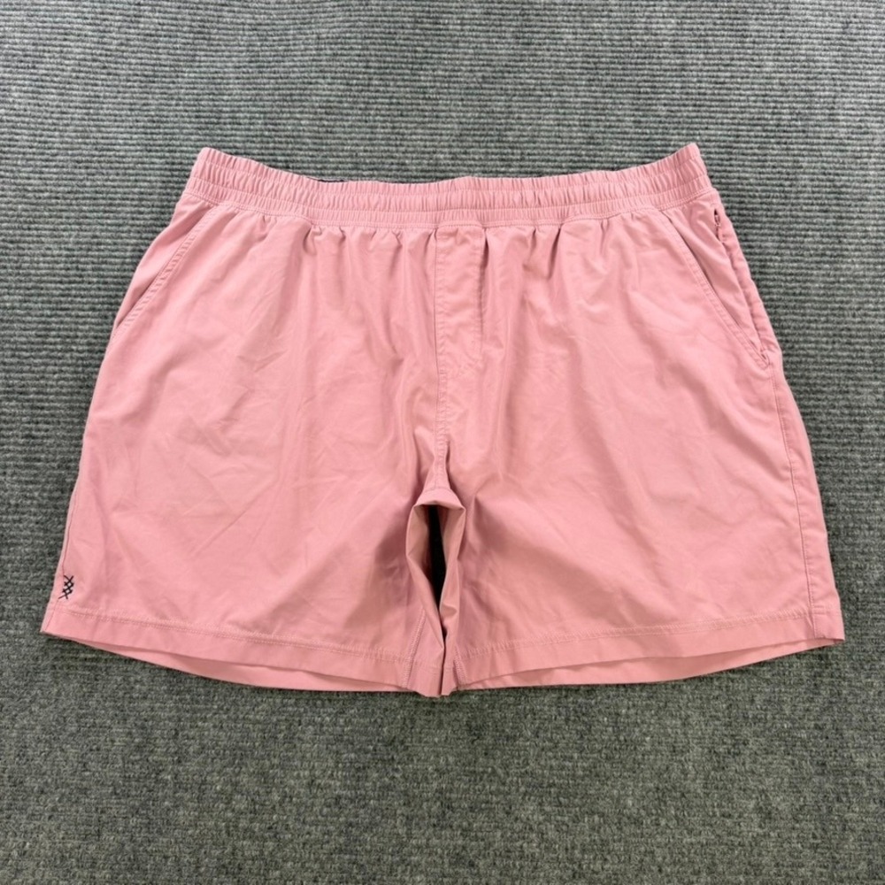 Rhone Mako Shorts Mens XXL Pink Unlined 7" Inseam Training Gym Running Athletic‎